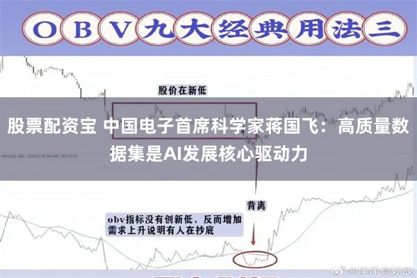股票配资宝 中国电子首席科学家蒋国飞：高质量数据集是AI发展核心驱动力