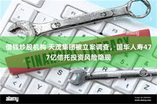 借钱炒股机构 天茂集团被立案调查，国华人寿477亿信托投资风险隐现