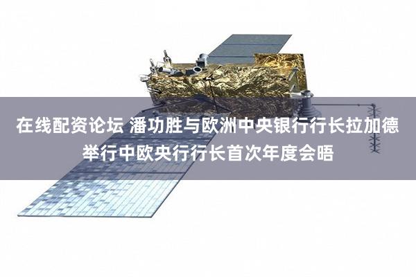 在线配资论坛 潘功胜与欧洲中央银行行长拉加德举行中欧央行行长首次年度会晤